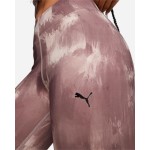 4t Puma 522230-47 Studio Your Move Printed Training Leggings Women Rose-Quartz-Paint-Stroke